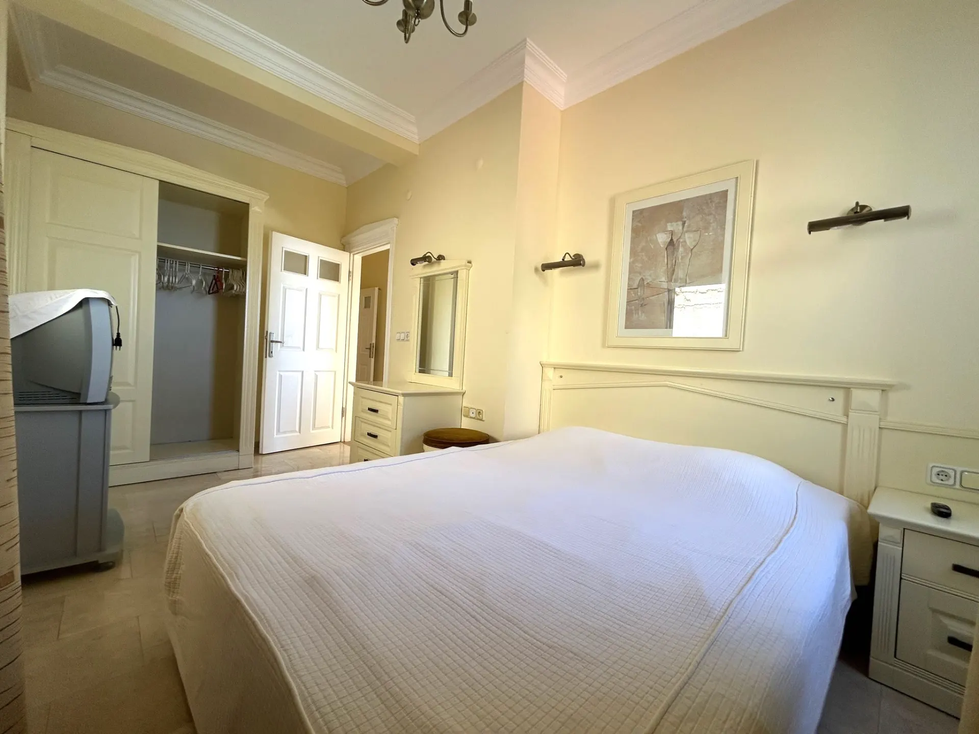 ALANYA KARGICAK  SATILIK DENİZ MANZARALI BAHÇELİ 3+1