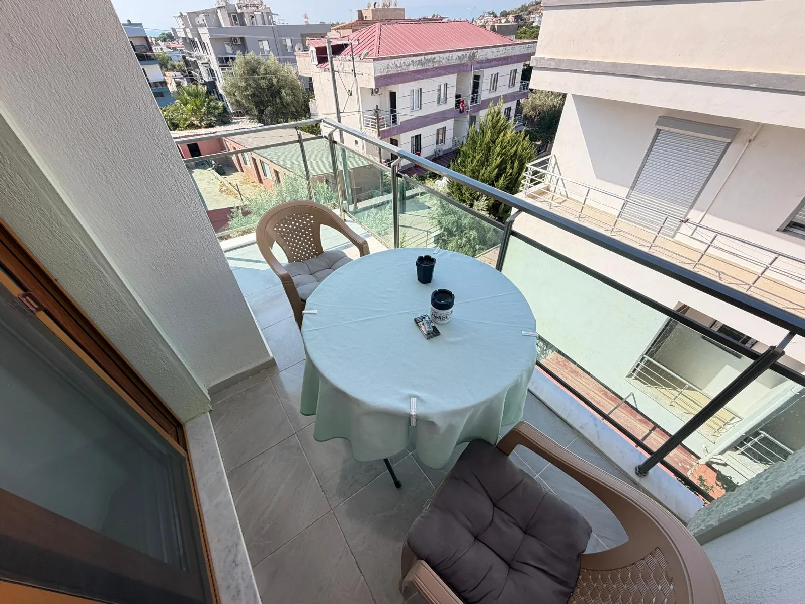 Seferihisar Ürkmez, teraslı Full Deniz Manzaralı Satılık Dublex Daire 2+1