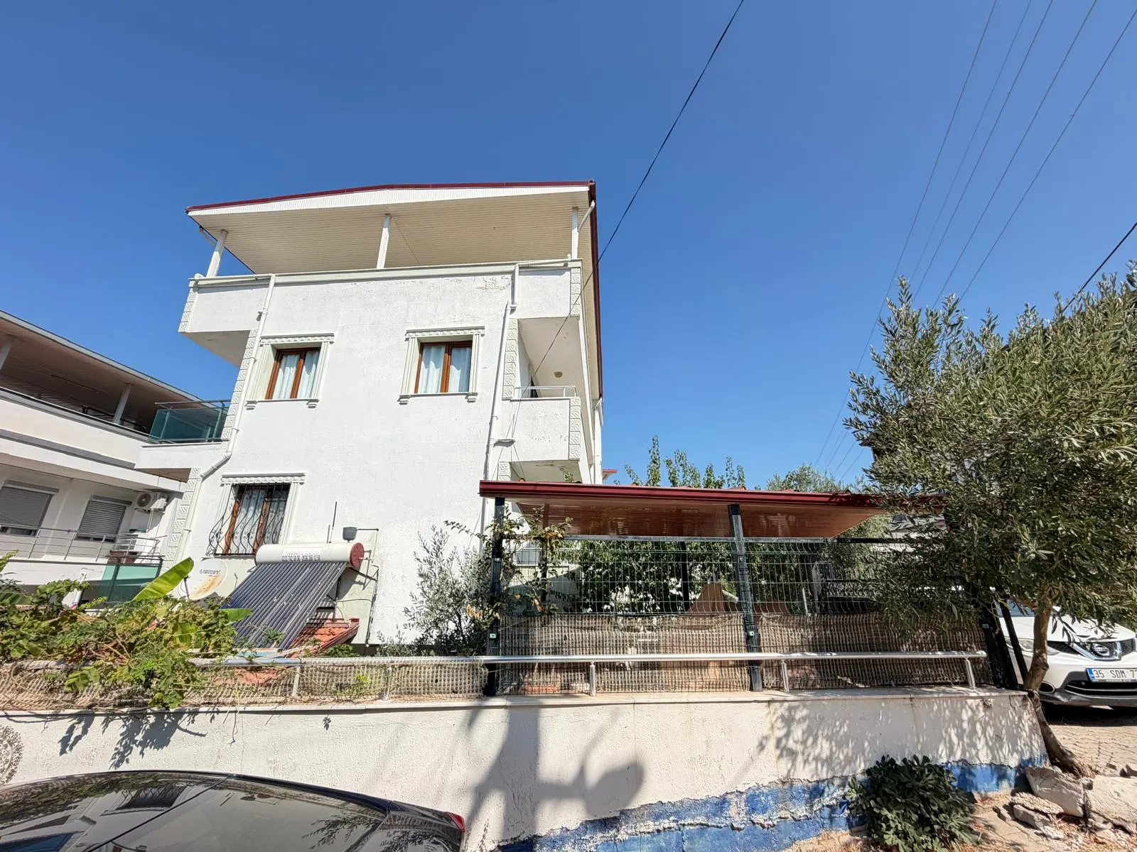 Seferihisar Ürkmez, teraslı Full Deniz Manzaralı Satılık Dublex Daire 2+1