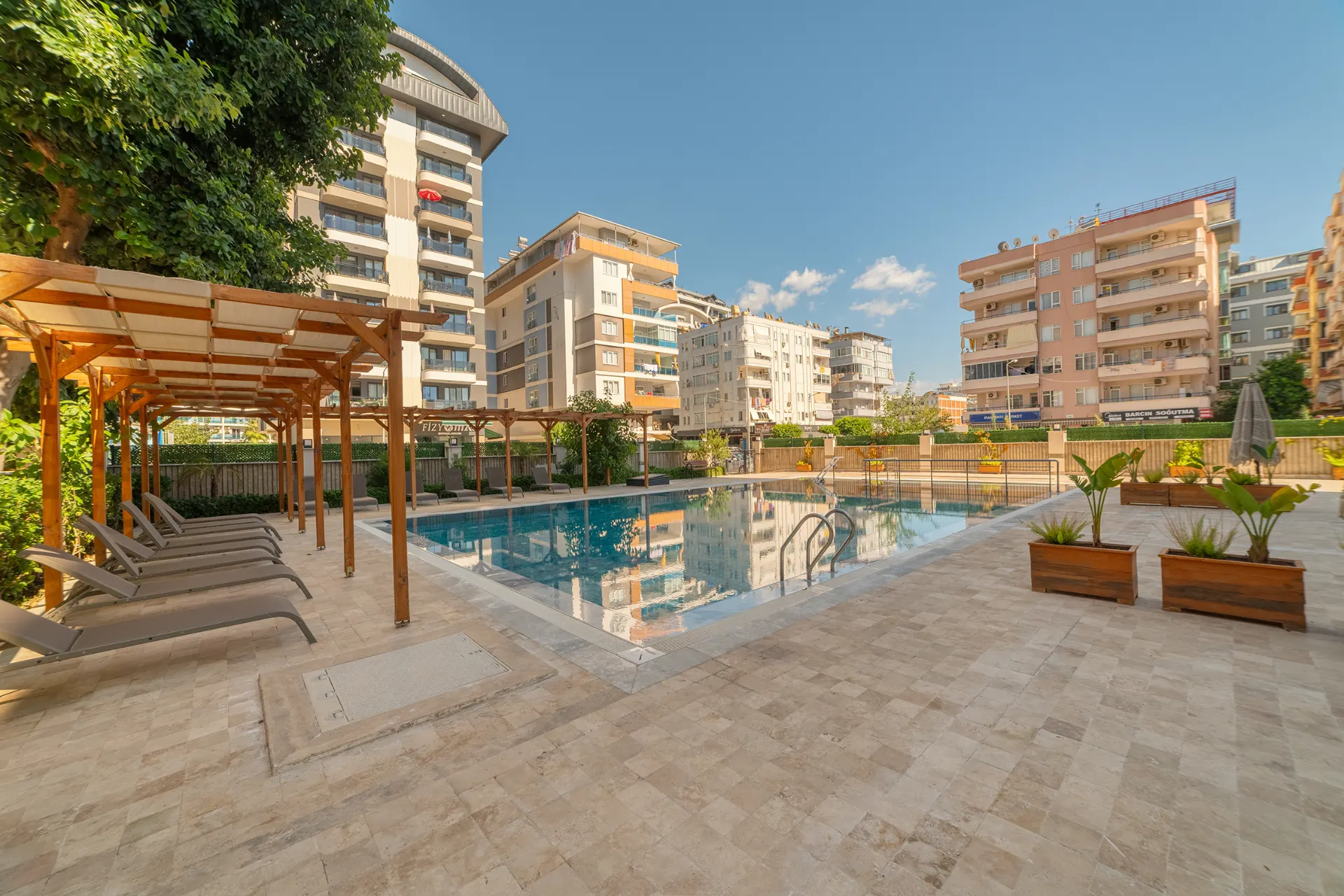 RUBİN SİTESİNDE DENİZ VE DAĞ MANZARALI LÜKS 4+1 TERS DUBLEKS