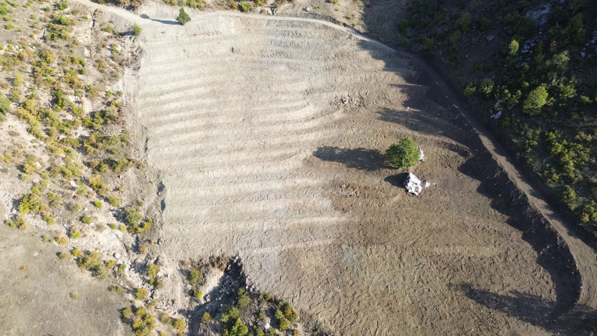 Terreno cultivado listo para la venta en Alanya