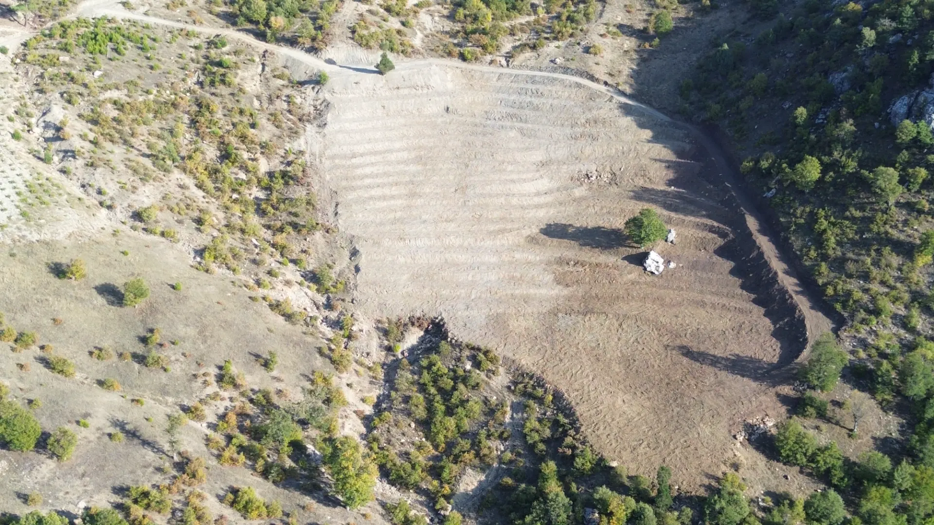 Terreno cultivado listo para la venta en Alanya