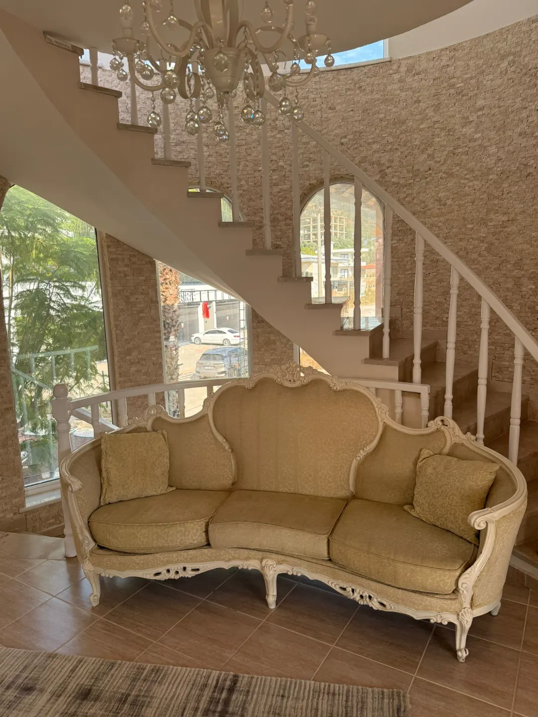 3+1 Triplex Villa in a beautifull complex in Oba, ALanya
