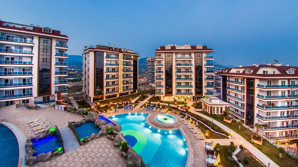 3+1 Dublex Penthouse with Seaview in Ciplakli, Alanya