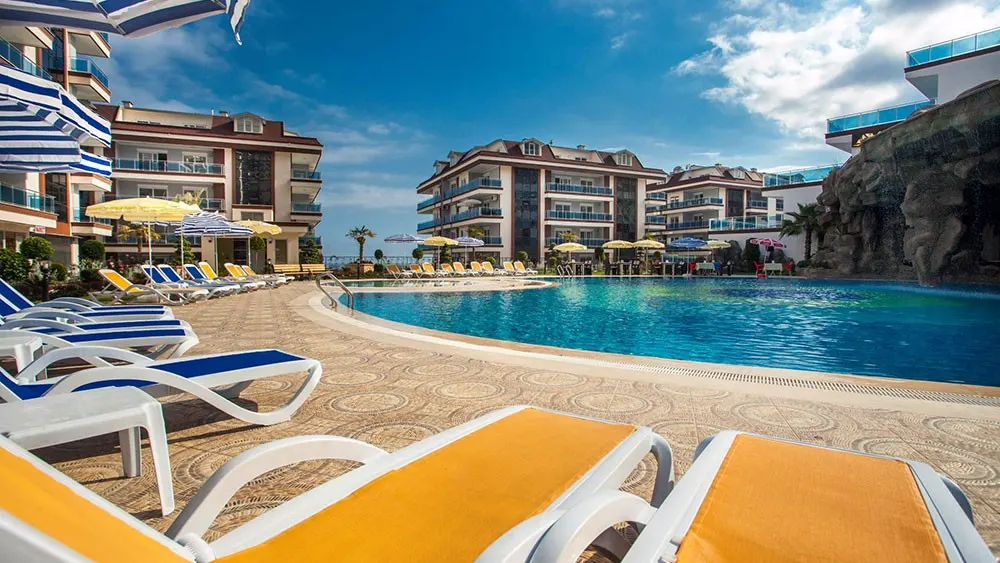 3+1 Dublex Penthouse with Seaview in Ciplakli, Alanya