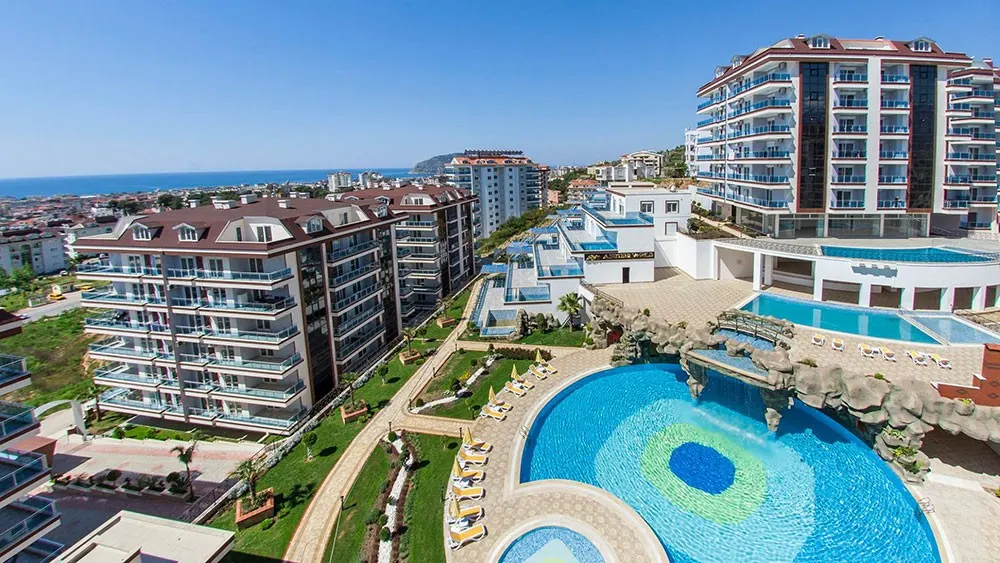3+1 Dublex Penthouse with Seaview in Ciplakli, Alanya