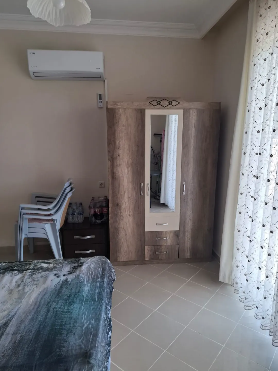 2+1 Furnished Apartment with Seaview and Castle view in Tosmur, Alanya