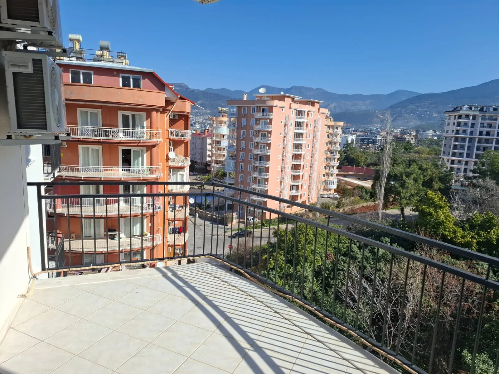 2+1 Furnished Apartment with Seaview and Castle view in Tosmur, Alanya
