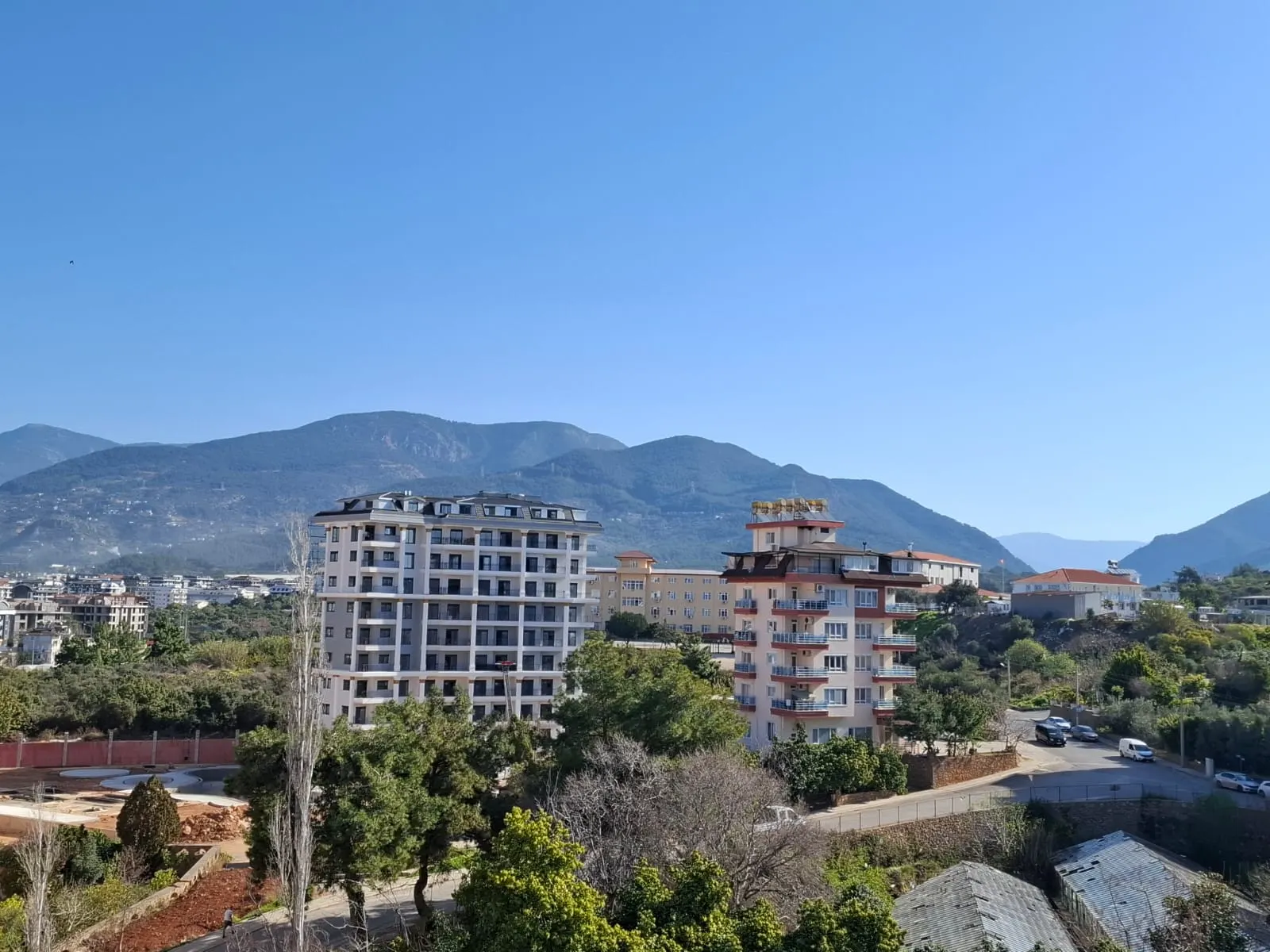 2+1 Furnished Apartment with Seaview and Castle view in Tosmur, Alanya
