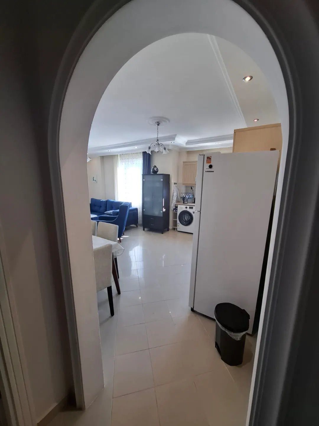 2+1 Furnished Apartment with Seaview and Castle view in Tosmur, Alanya