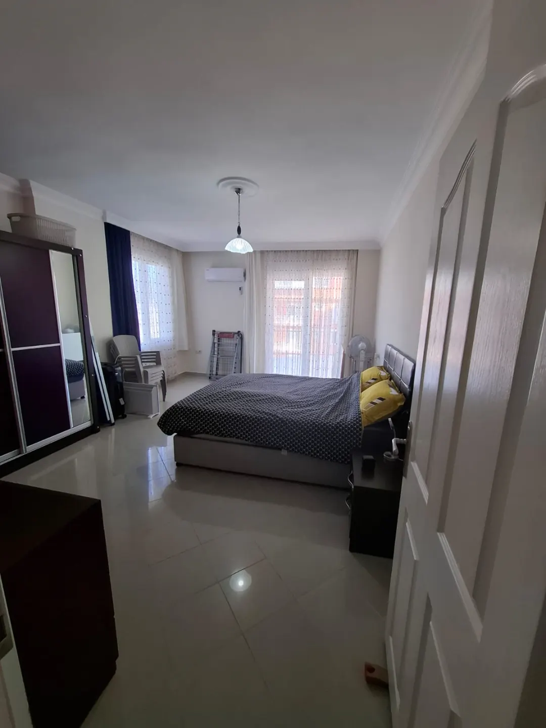 2+1 Furnished Apartment with Seaview and Castle view in Tosmur, Alanya