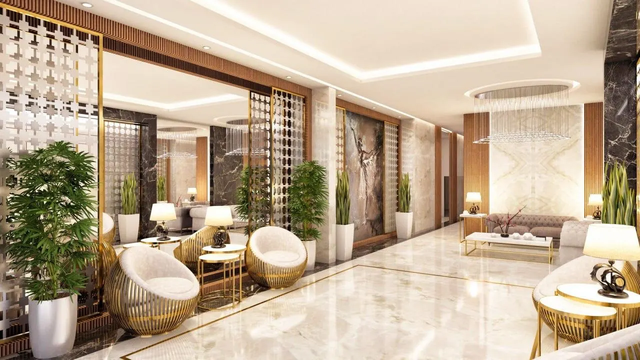 1+1 Furnished Apartment in 5 stars complex in Mahmutlar, Alanya