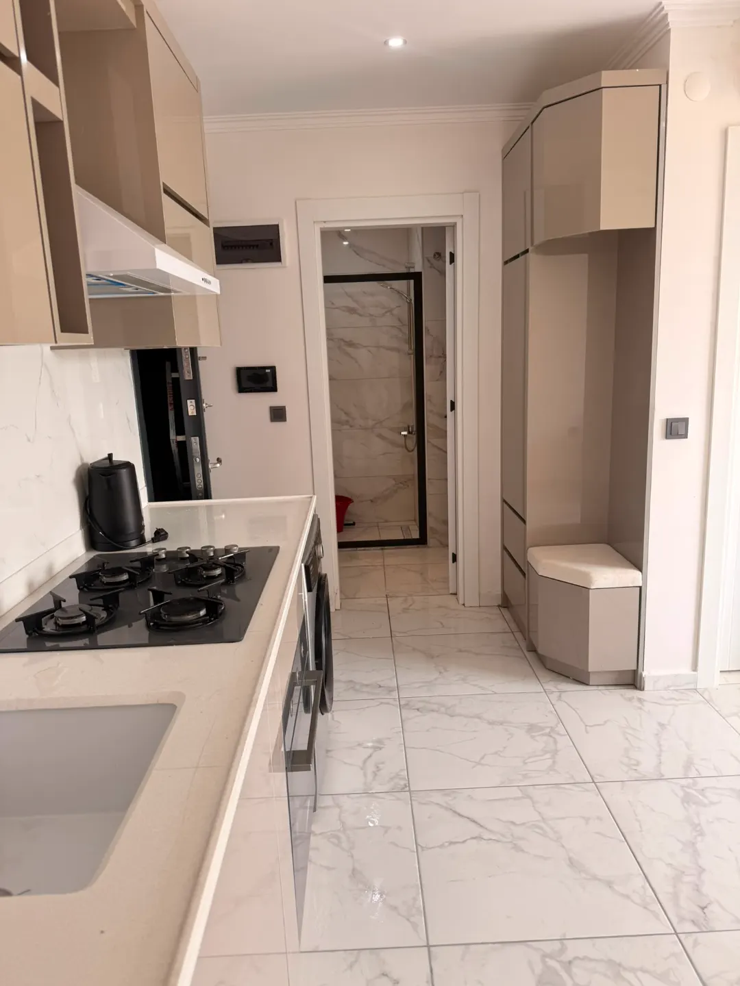 1+1 Furnished Apartment in 5 stars complex in Mahmutlar, Alanya