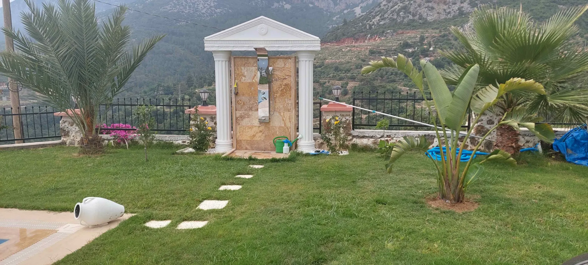 3+1 Luxury Villa with Panorama Seaview in Mahmutlar, Alanya
