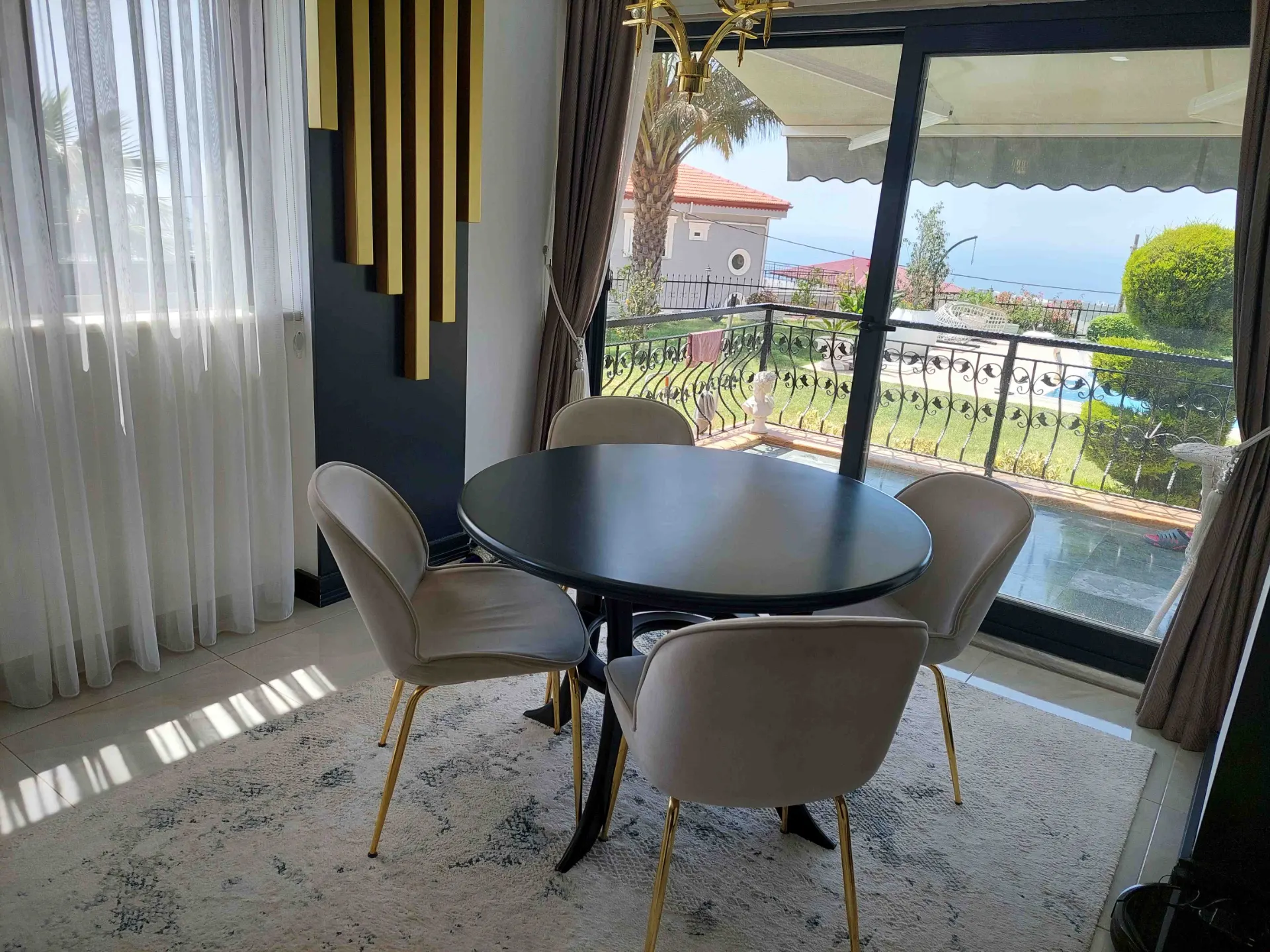3+1 Luxury Villa with Panorama Seaview in Mahmutlar, Alanya