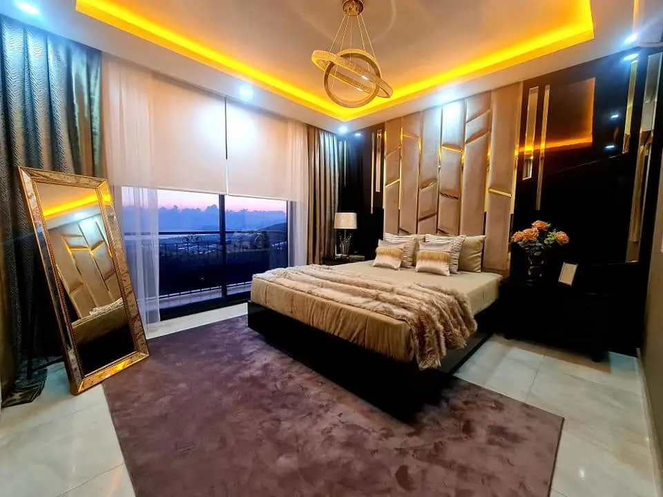 3+1 Luxury Villa with Panorama Seaview in Mahmutlar, Alanya