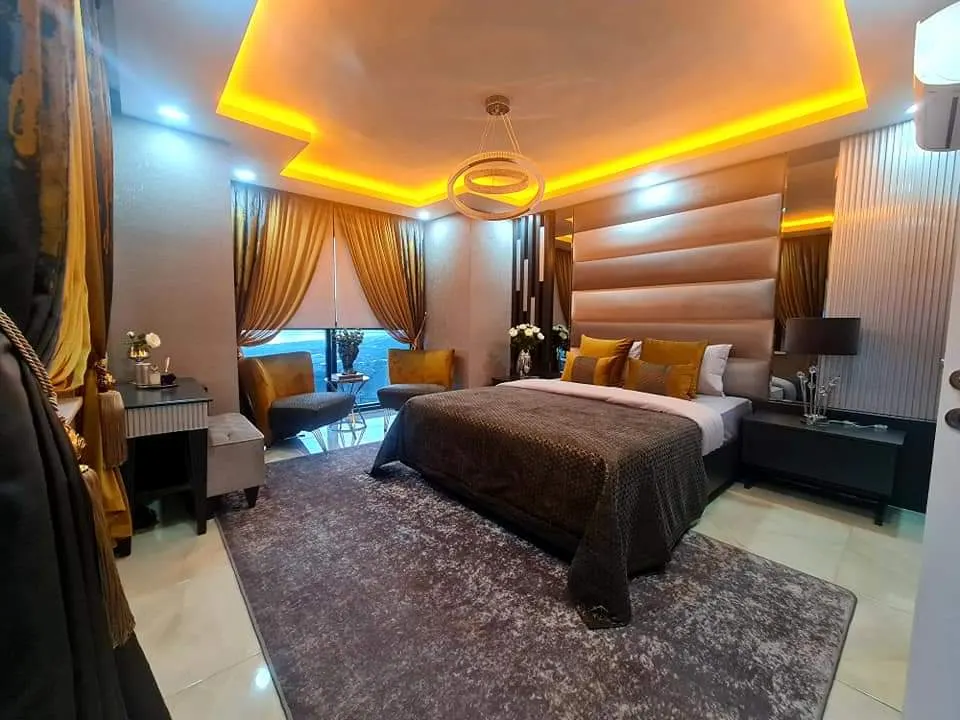 3+1 Luxury Villa with Panorama Seaview in Mahmutlar, Alanya