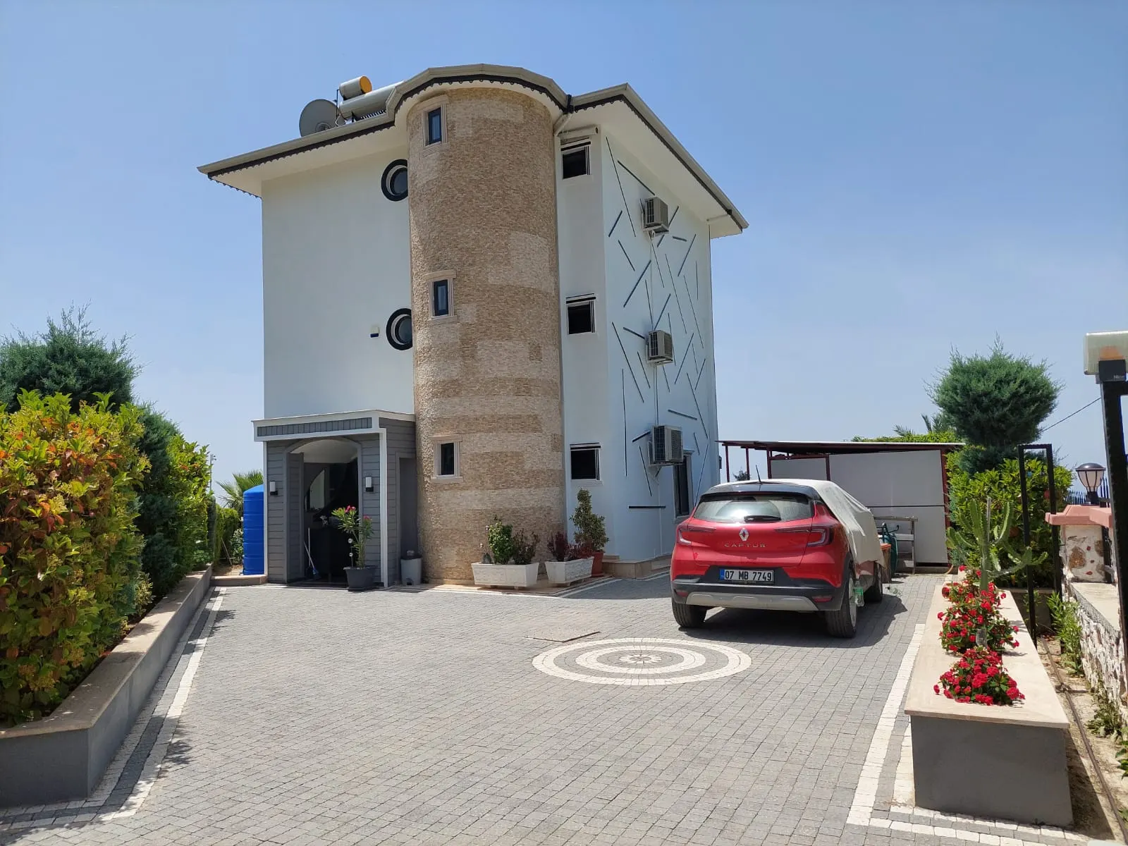 3+1 Luxury Villa with Panorama Seaview in Mahmutlar, Alanya