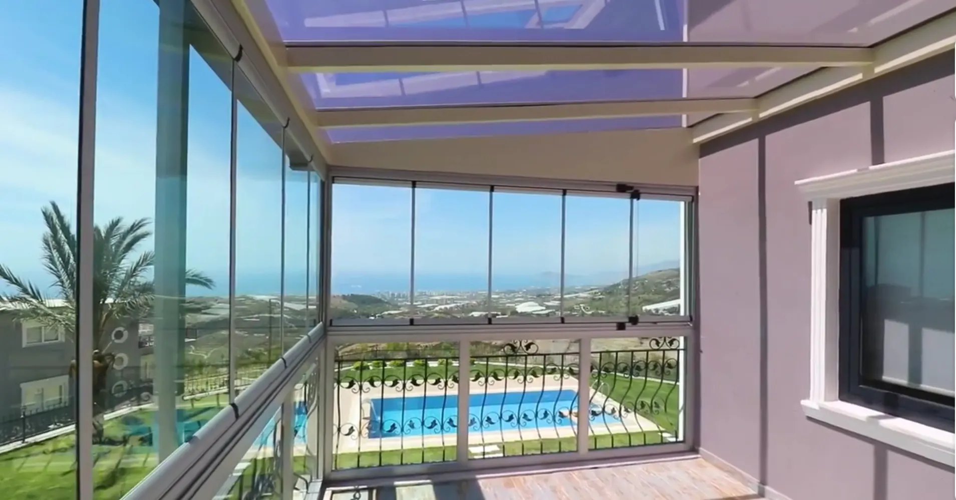 3+1 Luxury Villa with Panorama Seaview in Mahmutlar, Alanya