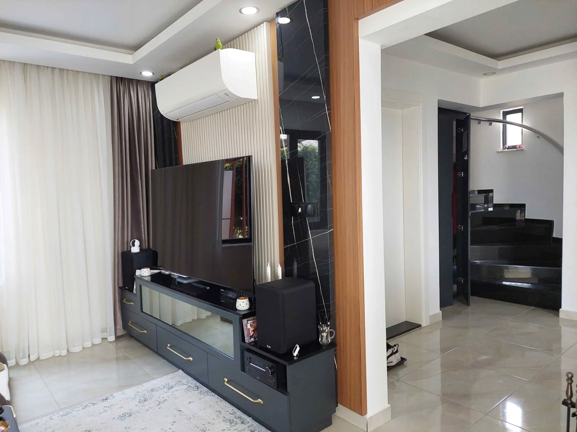 3+1 Luxury Villa with Panorama Seaview in Mahmutlar, Alanya