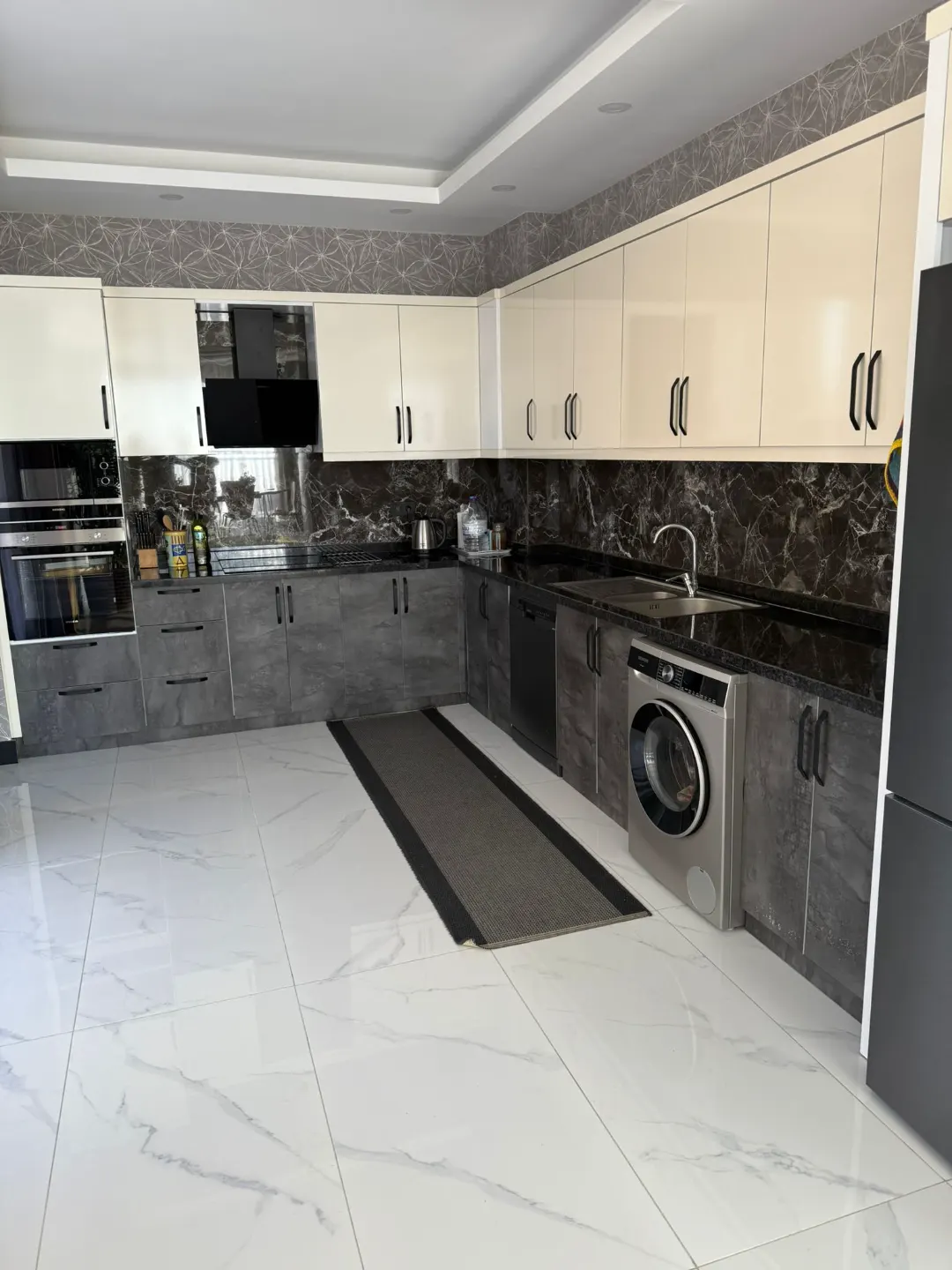 Luxury 3+1 Villa with full Seaview and Castle view in Kargicak, Alanya