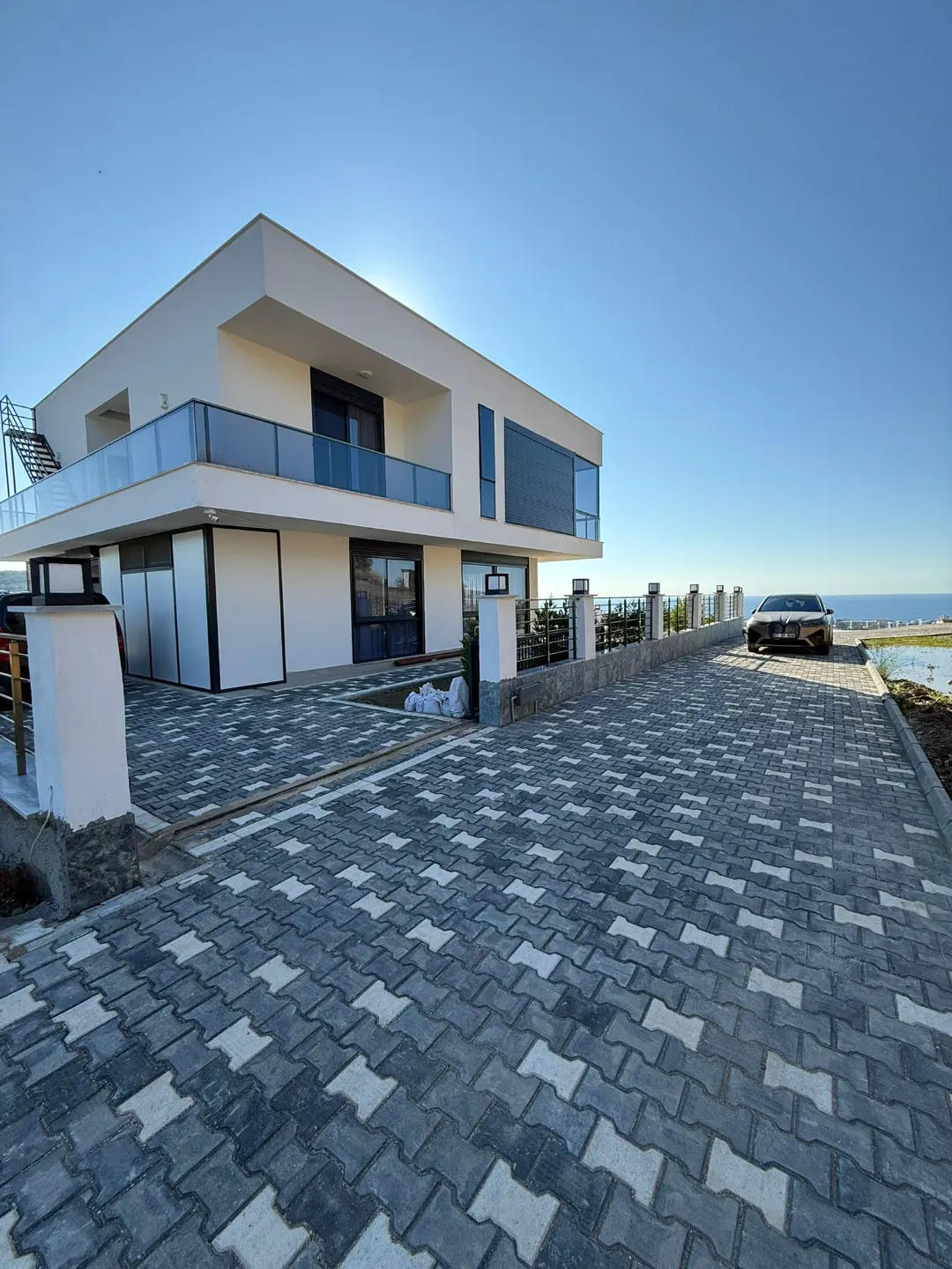 Luxury 3+1 Villa with full Seaview and Castle view in Kargicak, Alanya