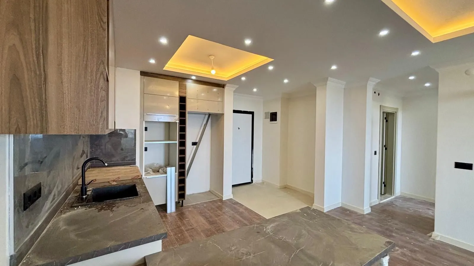 Luxury 1+1 Apartment with Panorama Seaview in Olymp City, Alanya