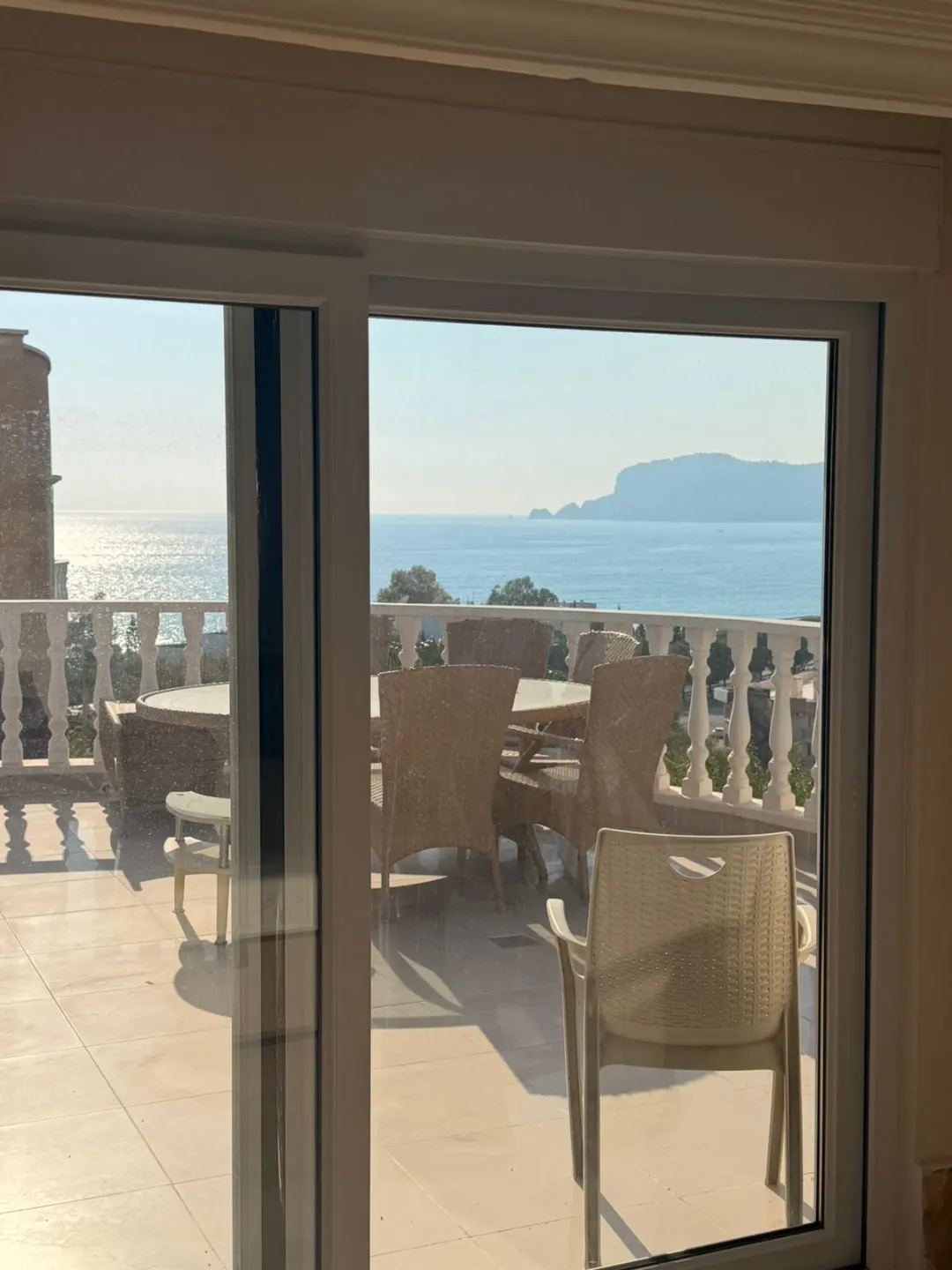3+1 Dublex Penthouse with full Seaview and Castle View 50 m from the beach in Kestel, Alanya