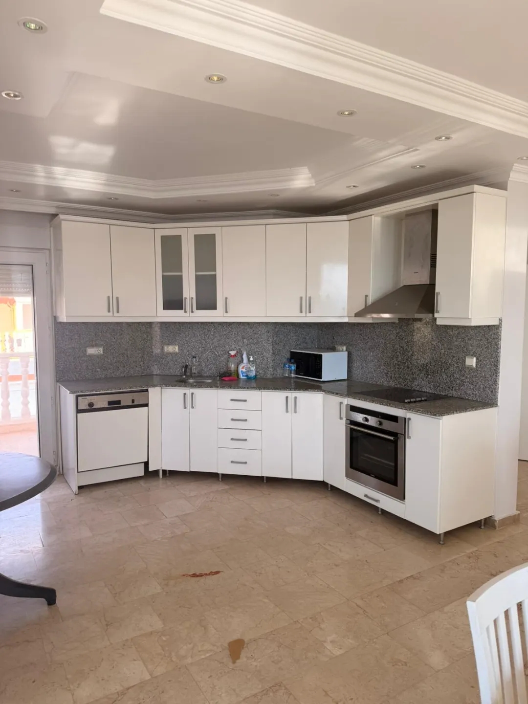 3+1 Dublex Penthouse with full Seaview and Castle View 50 m from the beach in Kestel, Alanya