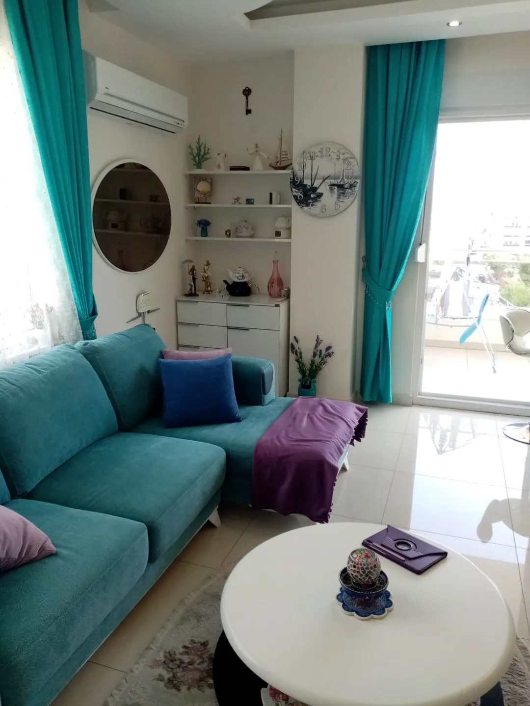 3+1 Dublex Penthouse with Seaview in Kestel, Alanya