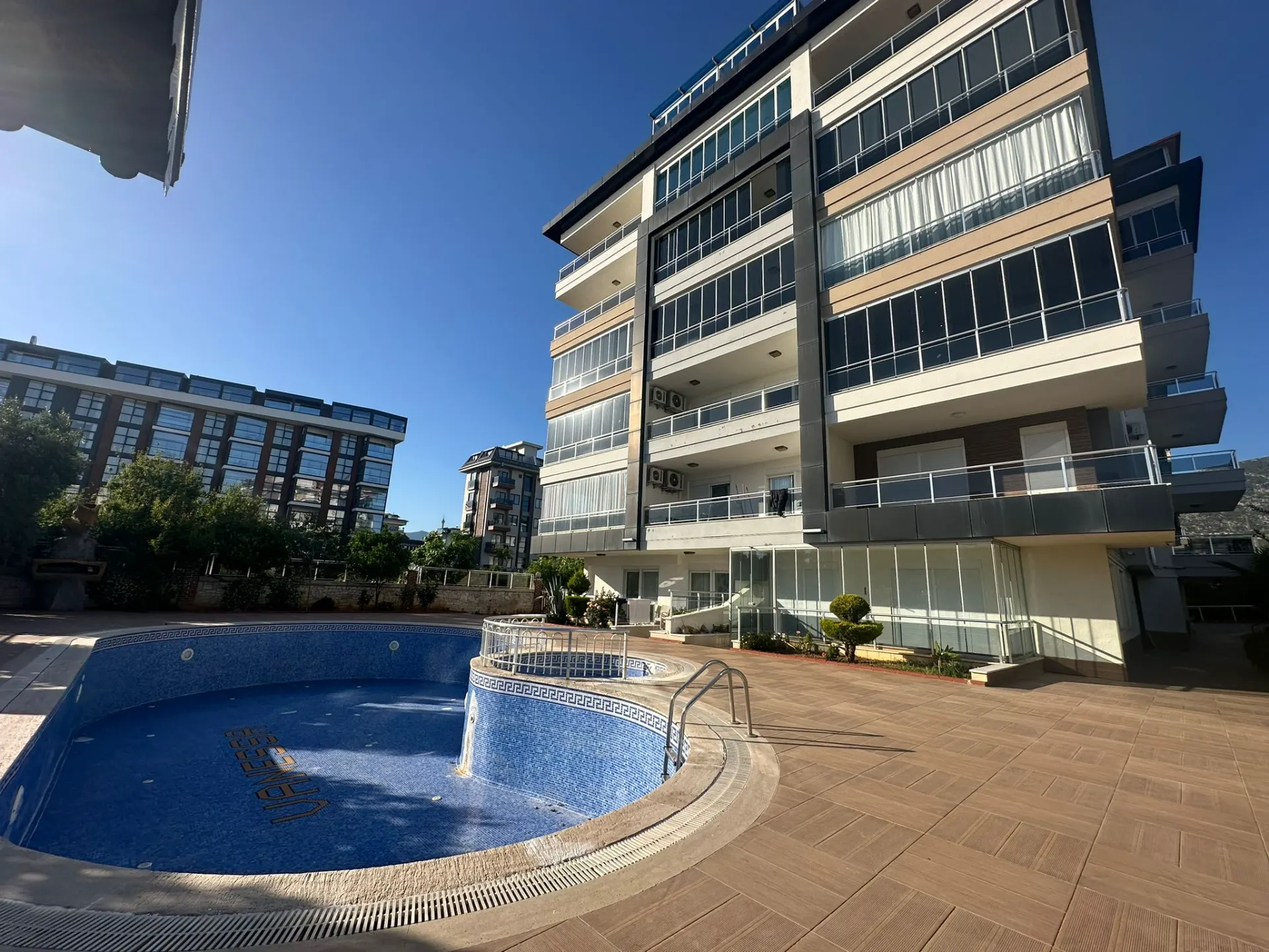 3+1 Dublex Penthouse with Seaview in Kestel, Alanya