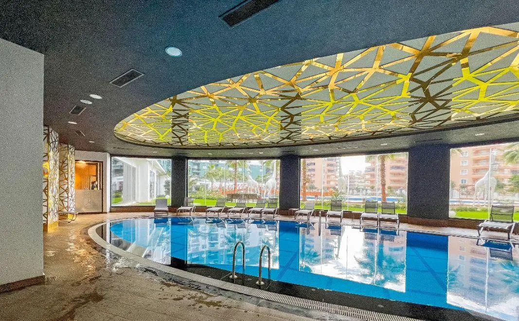 2+1 Luxury Apartment in 5 Star Complex in Mahmutlar, Alanya