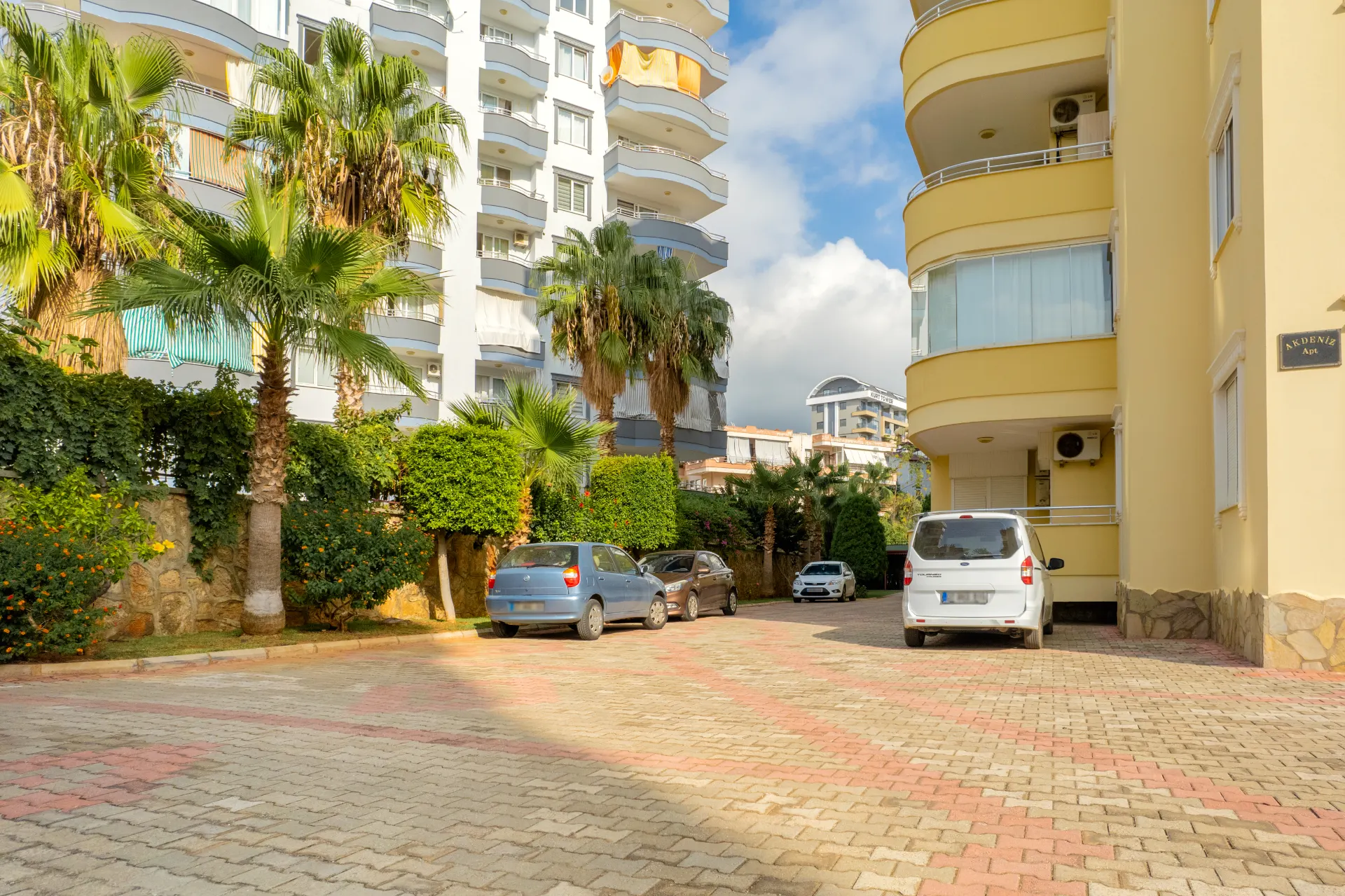 2+1 Apartment with Seaview in Tosmur, Alanya
