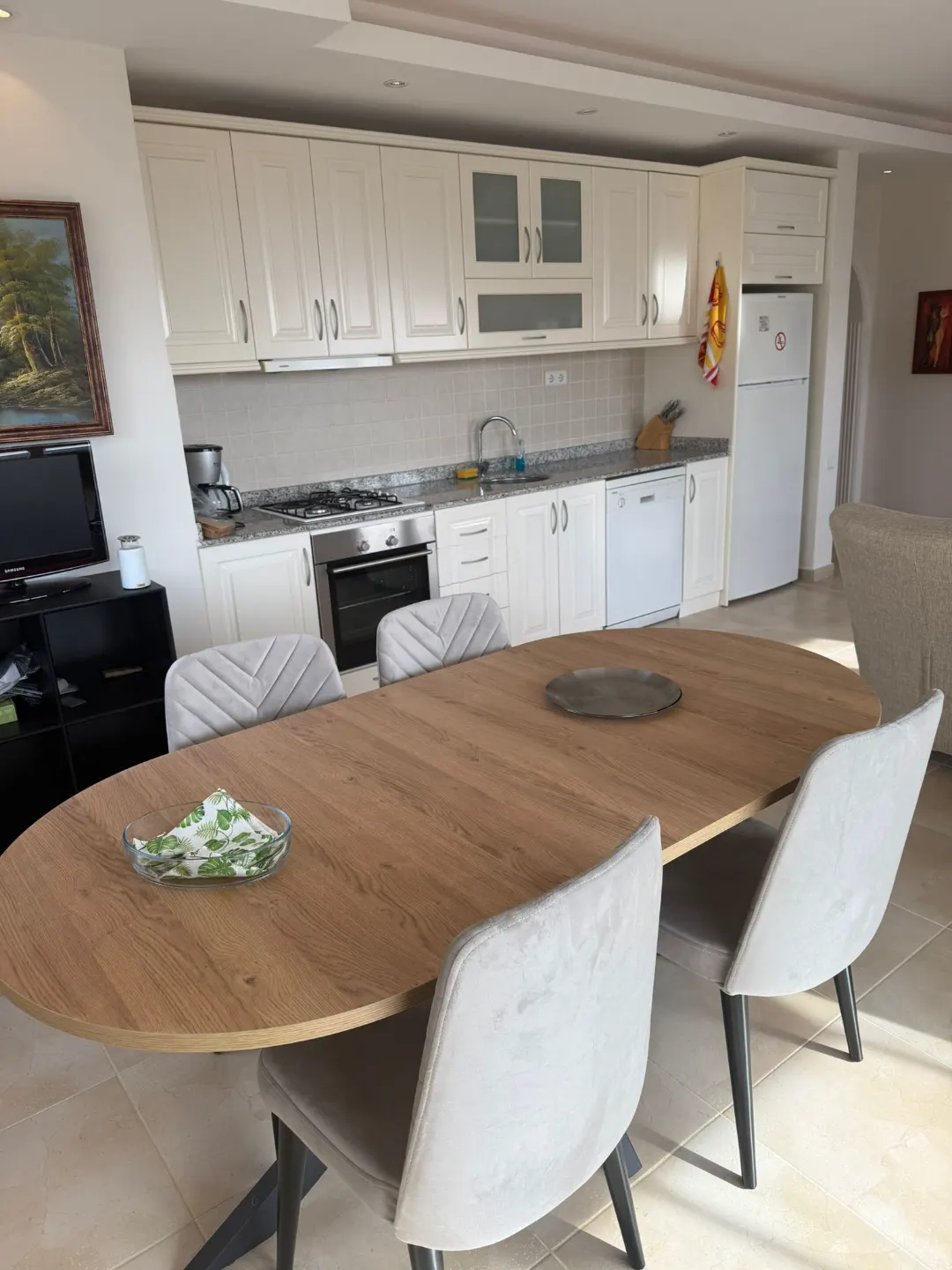 2+1 Apartment with Seaview in Tosmur, Alanya