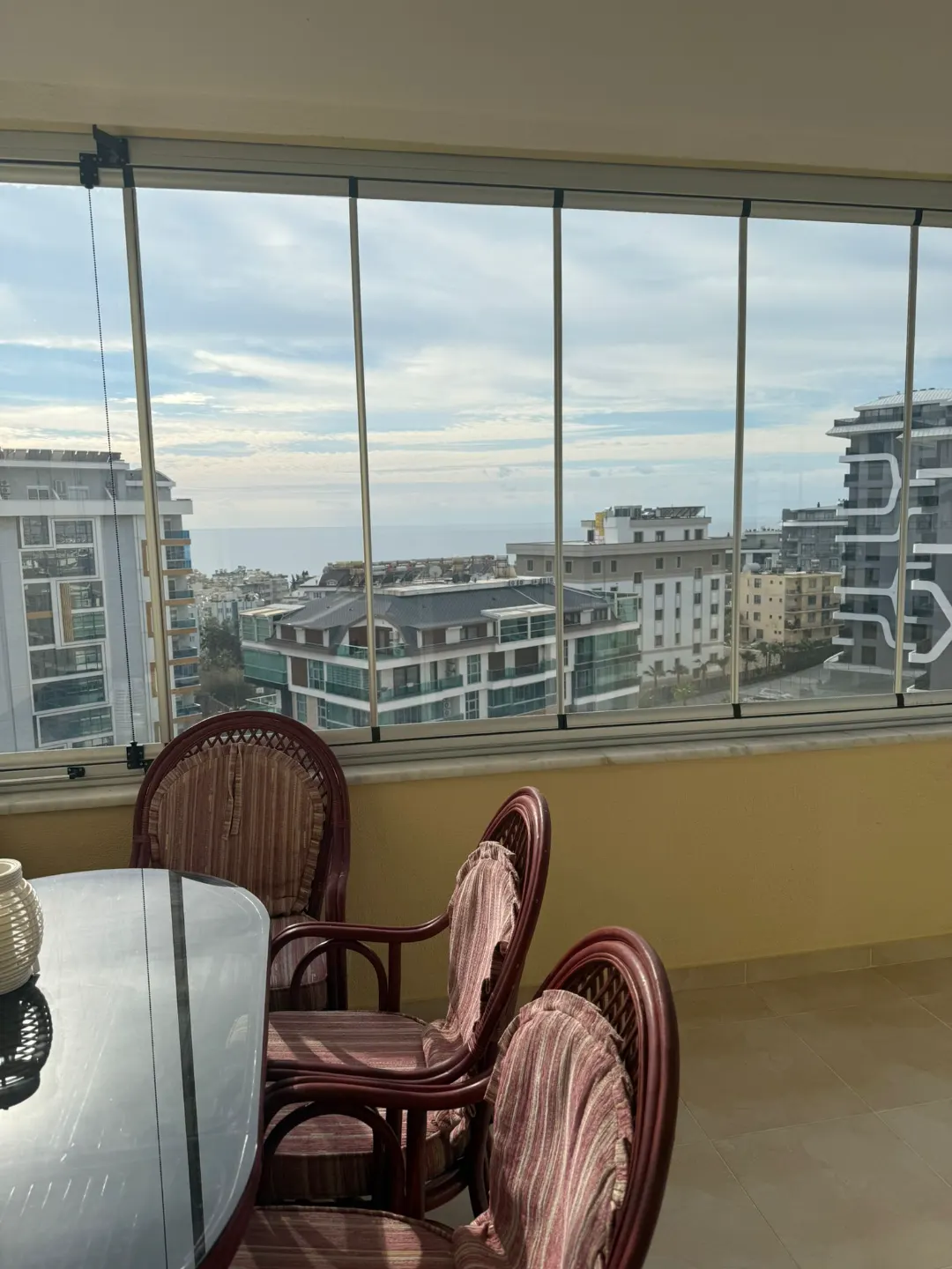 2+1 Apartment with Seaview in Tosmur, Alanya
