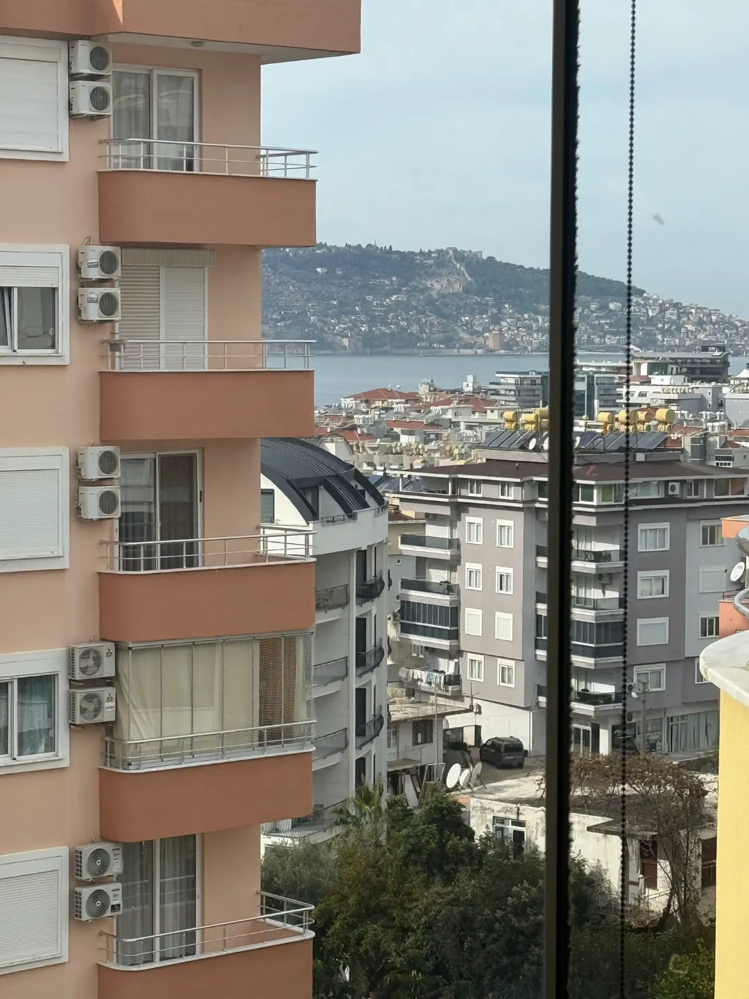 2+1 Apartment with Seaview in Tosmur, Alanya