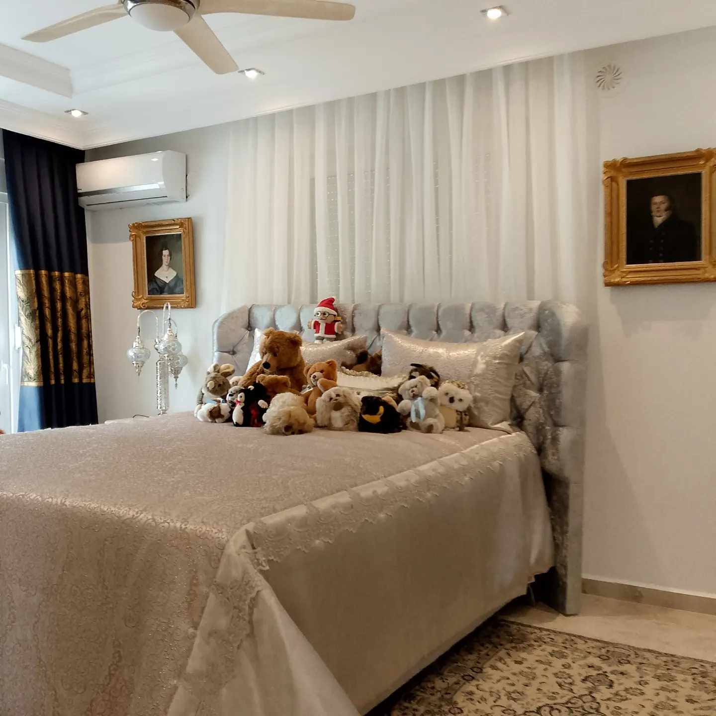 7+2 detached Villa with Seaview in Kargicak, Alanya