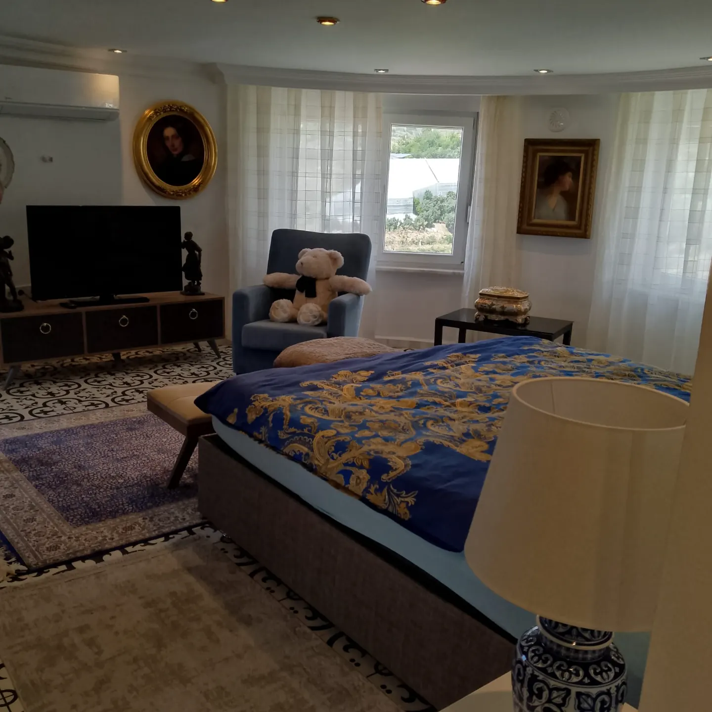 7+2 detached Villa with Seaview in Kargicak, Alanya