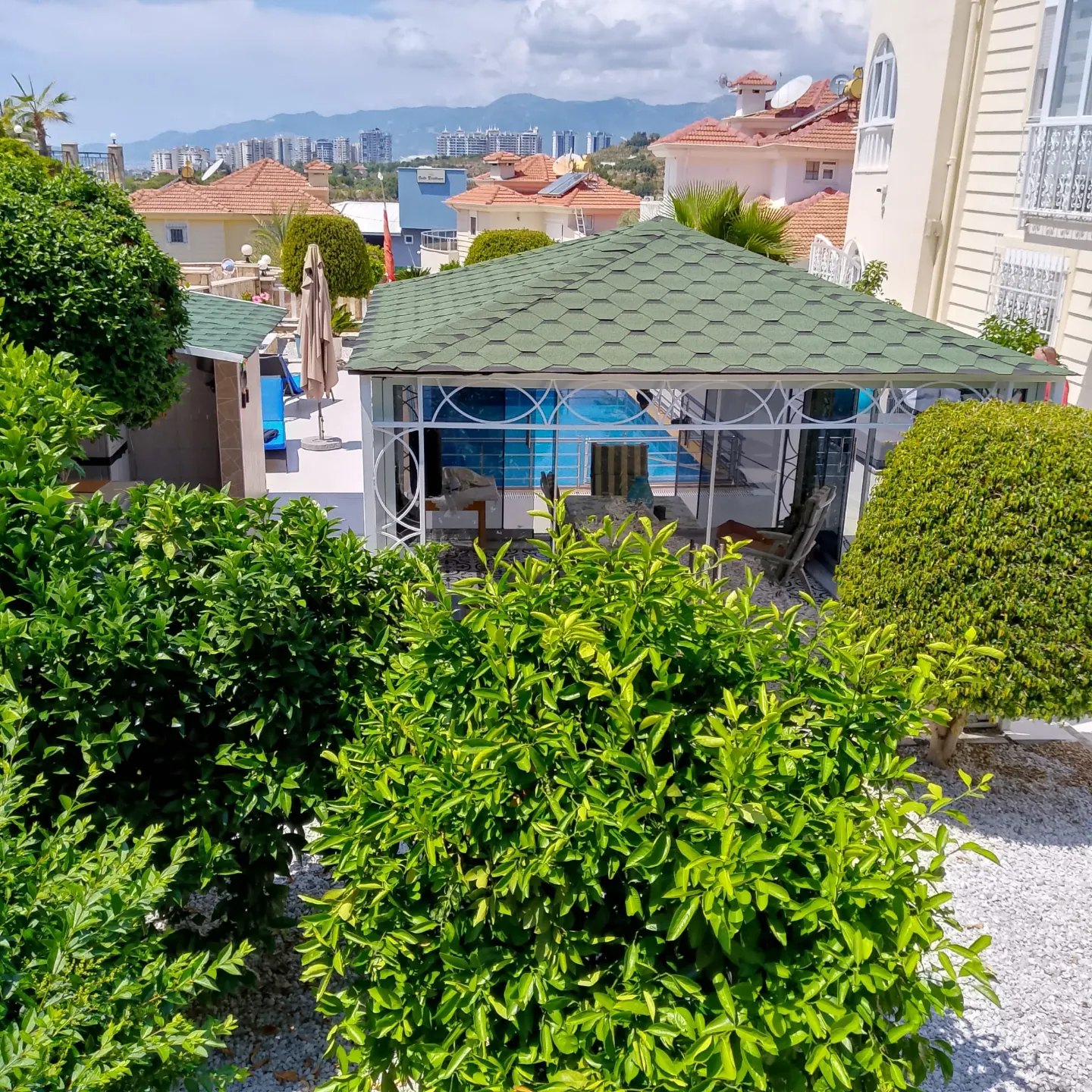 7+2 detached Villa with Seaview in Kargicak, Alanya