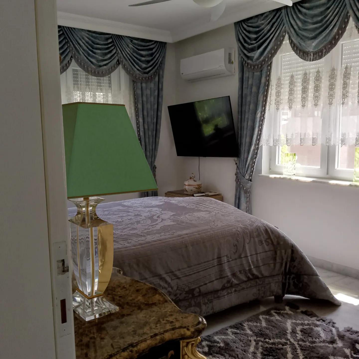 7+2 detached Villa with Seaview in Kargicak, Alanya