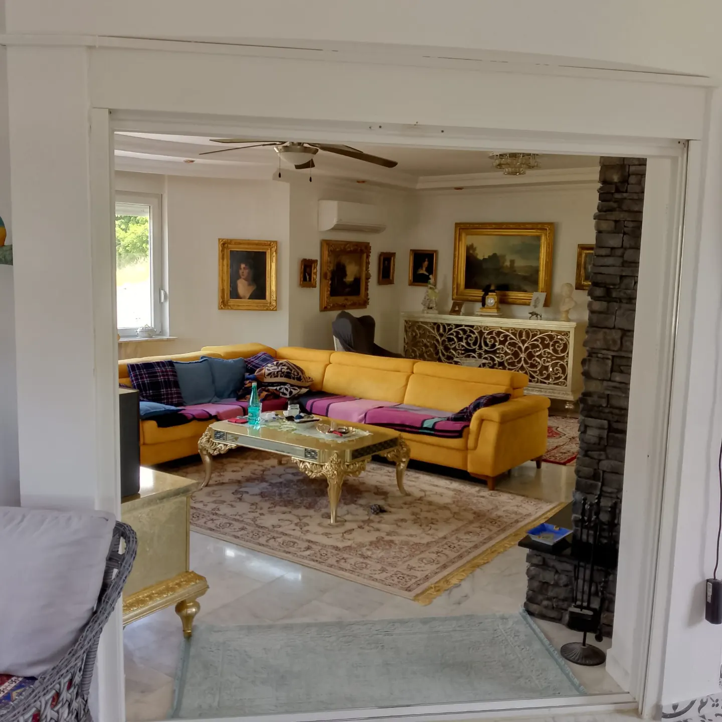 7+2 detached Villa with Seaview in Kargicak, Alanya