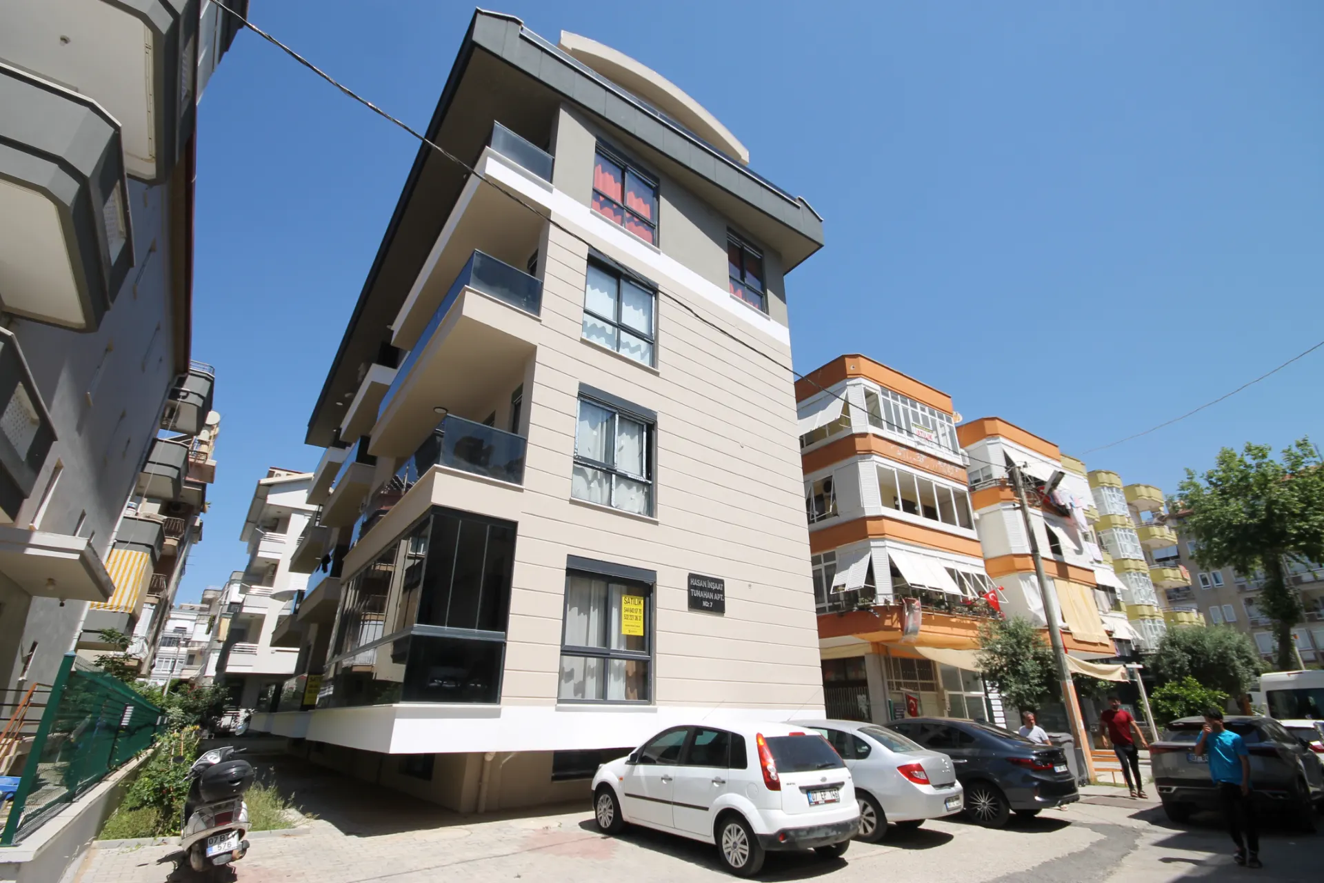 KLEOPATRA PLAJINA 400 METRE SIFIR 2+1 DAİRE