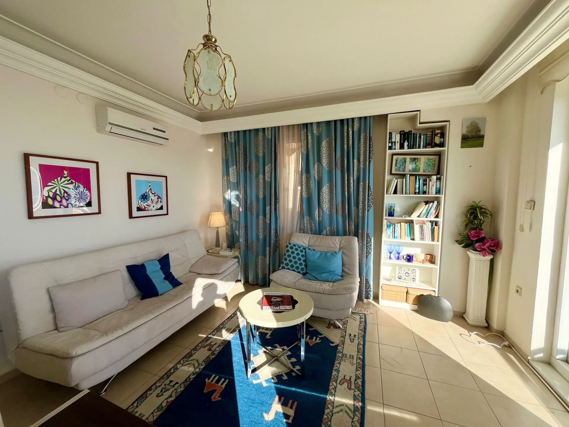 Alanya Kalesi'nde Satılık 1+1 Daire Deniz Manzaralı