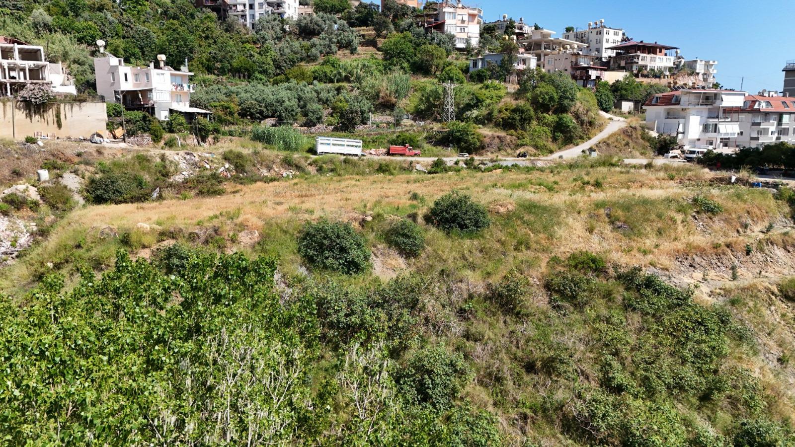 ANTALYA ALANYA BEKTAŞ'TA SATILIK 1.219 M2 VİLLA İMARLI ARSA
