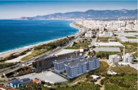 New apartments and commercial shops for sale in Alanya.