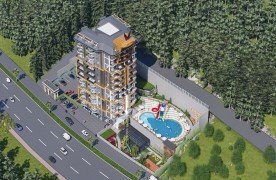 Investitionsangebot! Neue Wohnungen in Mahmutlar Alanya.