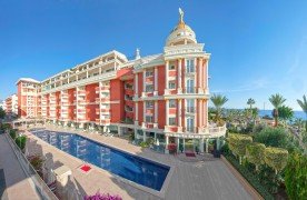 5-Sterne Hotel in erster Meereslinie zum Verkauf in Alanya.