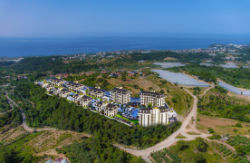 Luxuriöse Wohnanlage mit Meerblick in Incekum, Alanya.