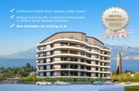 Investitionswohnungen zum Verkauf im Zentrum von Antalya.