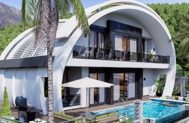For Sale Luxurious Private 3+1 Villas  in Alanya, Kargıcak